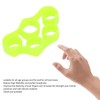 10Pcs Finger Exerciser 6.6LB Green Soft Flexible Silicone Portable Skin
