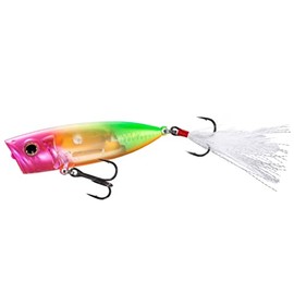 Shimano ZR-P69U Bantam World Pop 69F Flash Boost Popper Bass Lure, 012 Kyourin Florida