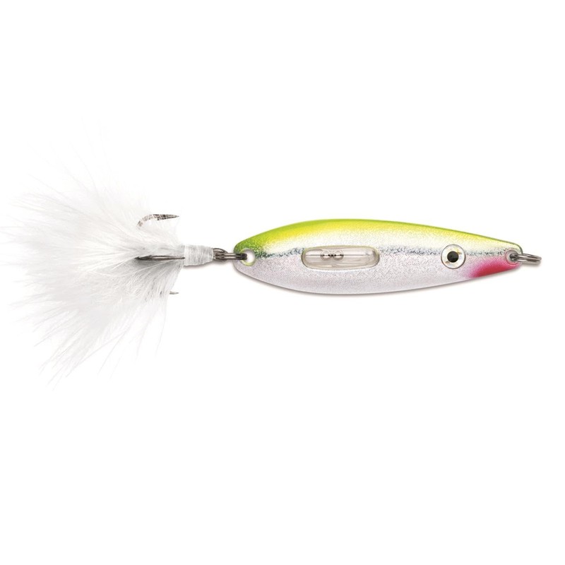 Rattling Roach Spoon 1/32 oz Glow Hot Perch