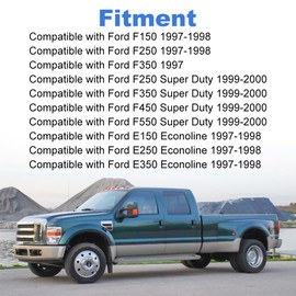 JDMON Turn Signal Switch Compatible with Ford F150 F250 F350, F250&F350&F450&F550 Super Duty, E150&E250&E350 Econoline 1997-2000 Replace F65Z13K359AA F65A13K359AA F75Z13K359BA YL3Z13K359BA DS749