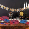 100 Pcs Spider Party Tableware Set – Disposable Red and