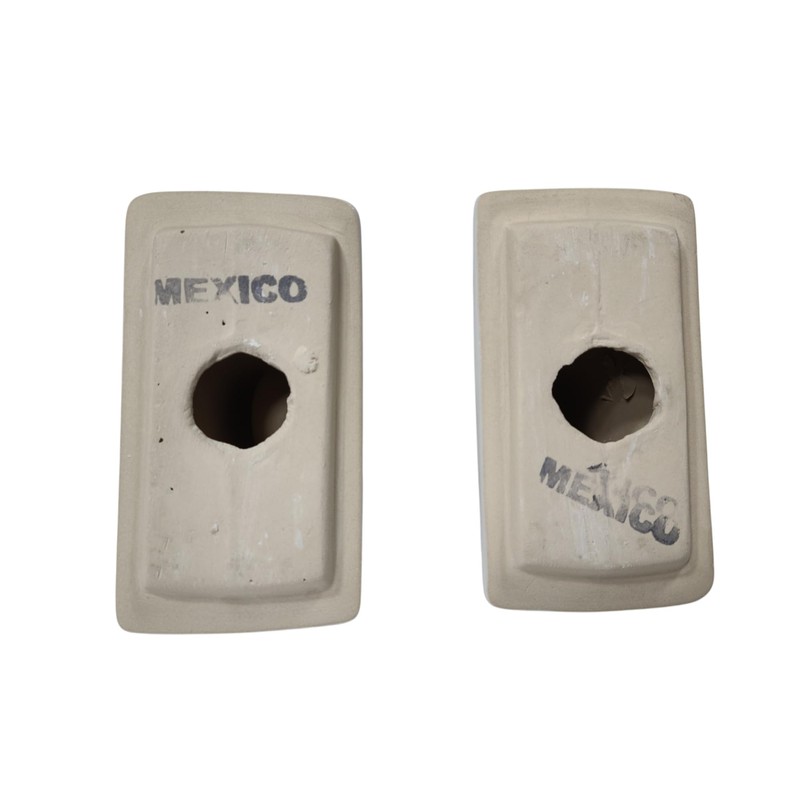 Vintage Snow White Ceramic Towel Bar Rod Rack Post Holder