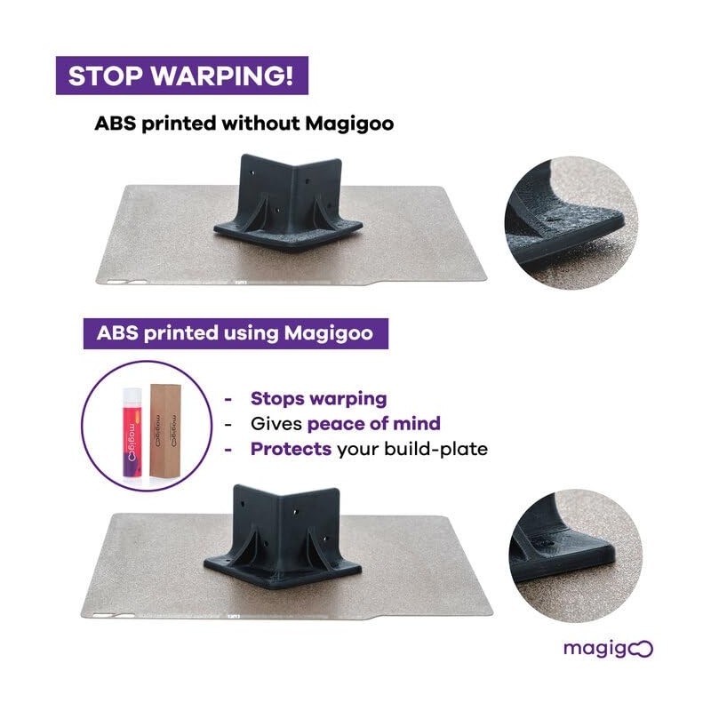 Magigoo Magigoo, MO2018 3D Printer Adhesive Glue C Reduces Warping