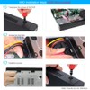 Seculink 8-Channel 4K POE NVR (1080p/3MP/4MP/5MP/8MP) DC48V Network Video Recorder