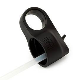 Legami - Sport Lid with Spout, 7.8 x 4.5 cm, Suitable for use on the 500 ml Thermos Flask, Airtight Seal, 2 Straws Included, Dishwasher Safe