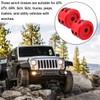 Bittwee Car Rubber Winch Stopper for ATV UTV Truck, Cable