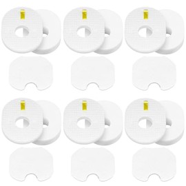 Colorfullife 6 Post + 6 Foam & Felt Vacuum Filter Replacement for Shark Rocket Vacuum HV292 HV300, HV300W, HV301, HV302, HV303, HV305, HV308, HV310, UV450, Replaces Part XFFV300