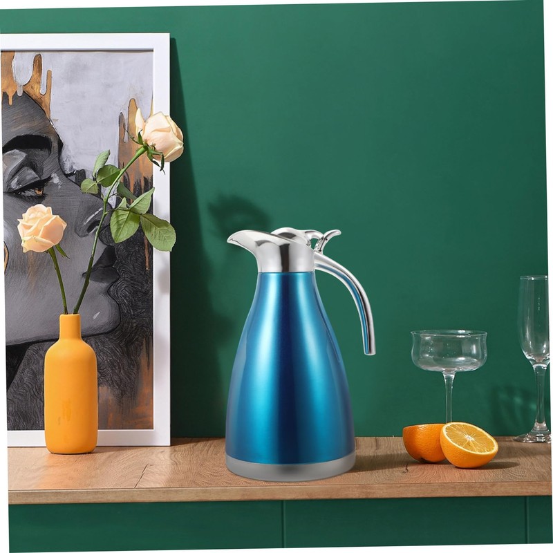 Mikinona Stainless Steel Thermal Water Bottle Double Layer Insulated Kettle