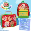 CoComelon Boys Girls Lunch Bag with Bottle Holder Kids JJ