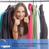 Hanger Stacker Clothes Hanger Organizer Rack Sturdy Stainless Steel Clothes