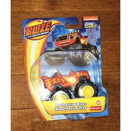 Fisher-Price Blaze and the Monster Machines Racing Flag Blaze Die-Cast Toy Vehicle New