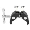 Super Clamp 2Pack ChromLives Crab Clamp Photography w/ 1/4" and