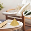 Homoyoyo Retro Pyramid Model Mini Egyptian Pyramid Figurine Resin Simulation