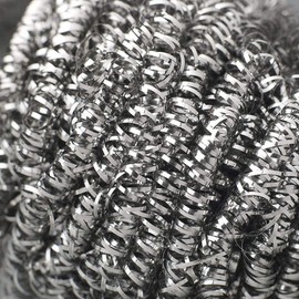 6Pcs Steel Wool 410 Stainless Steel Scourers Scrubber Pad Scouring Pad Sponge Kitchen Cleaning Ball for Dishes Pots Pans and Ovens. Easy scouring for Tough Kitchen Cleaning 20g Each