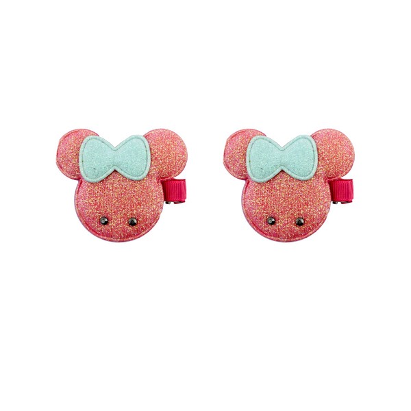 HAND ® A Pair of Pretty Padded Minnie Mouse Hairclip