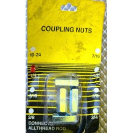 Hillman (4 Pack) Hillman 1/4" Coupling Nuts