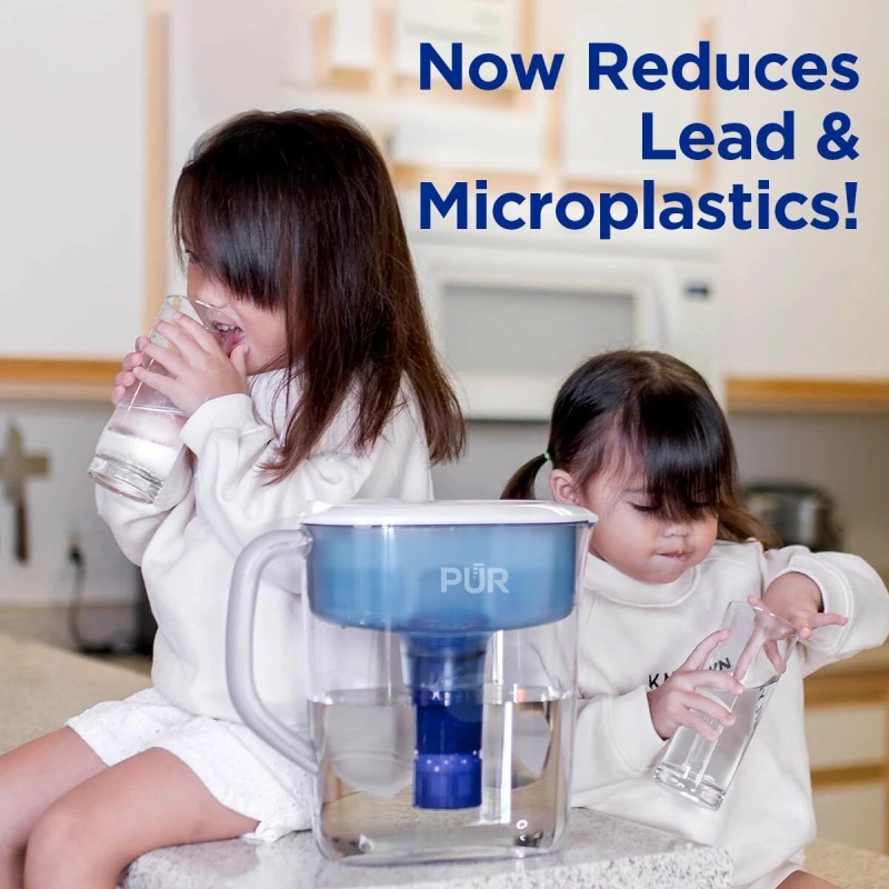 PUR PLUS 3 Count Water Filter Pitcher Replacement NSF Certified