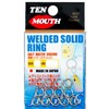 N.T. SWIVEL Welded Solid Ring, Stainless Steel #6