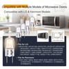 YZSGW 6912A40002J G8 Halogen Light Bulb 120V 50W,Microwave Lamp Replacement