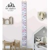 VASANA Kids Baby Growth Chart Ruler 8 x 79 Wood