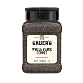 Sauer's Value, Whole Black Pepper, 8 Ounce (Pack of 1)