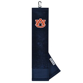 Team Effort Auburn Tigers Face/Club Embroidered Towel