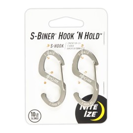 NITEIZE S Binar Hook & Hold S, Pack of 2