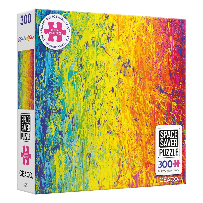 Ceaco – Bright Splash - 300 Piece Jigsaw Space Saver