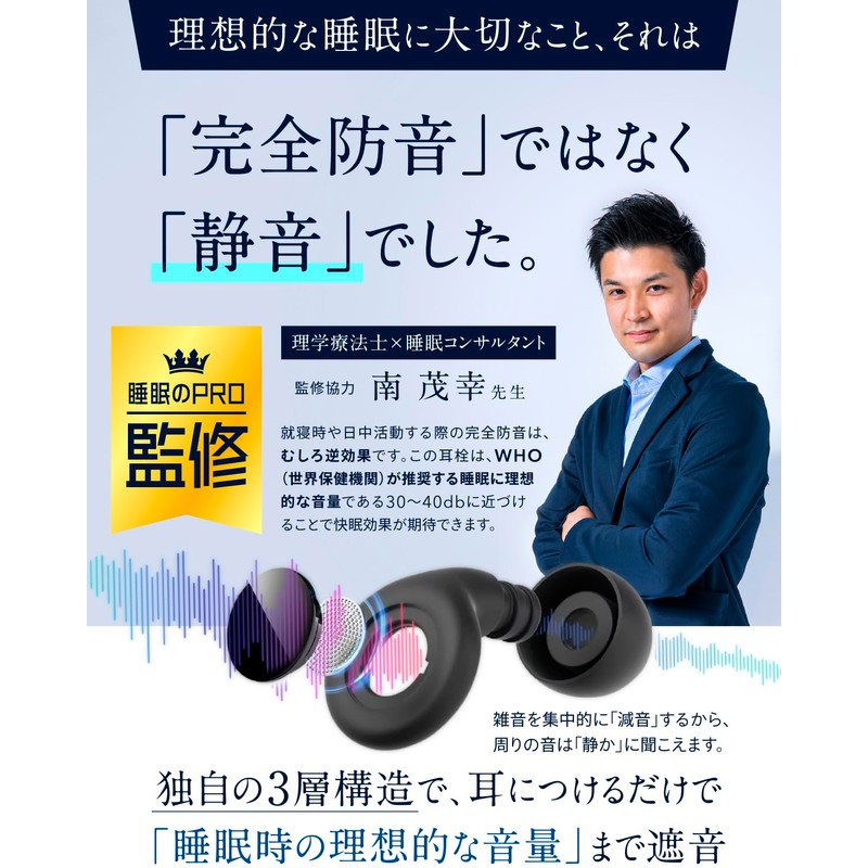(Supervised by the Sleep Pro W), Ear Plugs, Noise Cancelling,