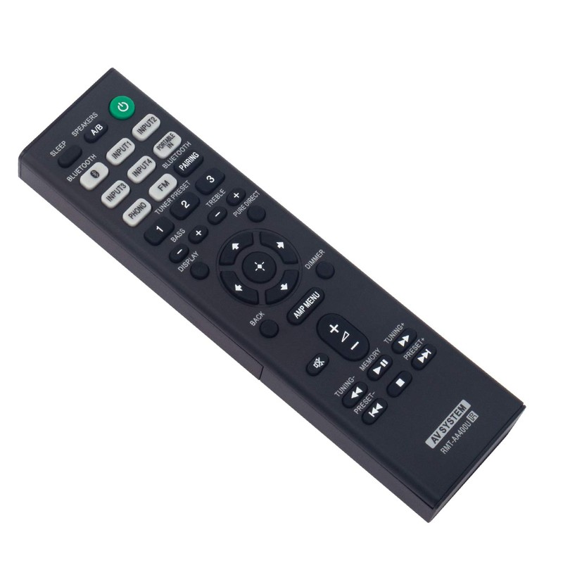 RMT-AA400U Replaced Remote Control fit for Sony AV Receiver STR-DH190