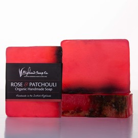 The Highland Soap Company Rose & Patchouli Organic Soap 150g