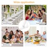 YEVON Table Cloth Clips for Outside Table – 12PCS Transparent