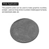 sourcing map Pack of 20 Round Graphite Block Disc Bars