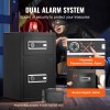 4.5 Cu.ft Double Door Safe Box with Key Lock and