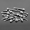 Pack of 25 Self-Tapping Screws 6.3 x 50 mm, Hexagonal