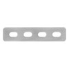 GBGS 20 Pcs 4-1/4" Adjustable Mending Plate,Slotted Flat Straight Plate,Stainless