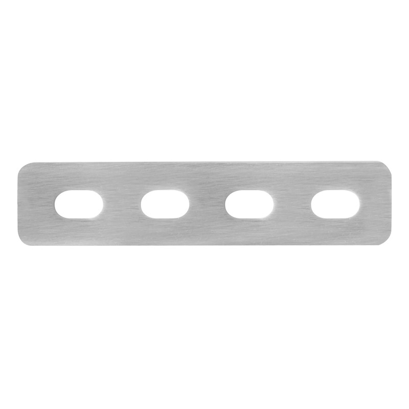 GBGS 20 Pcs 4-1/4" Adjustable Mending Plate,Slotted Flat Straight Plate,Stainless