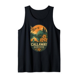 Callaway Gardens Shirt Butterfly Conservatory Floral Lake Tank Top
