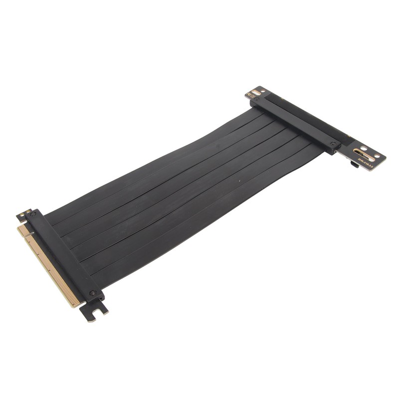 PCIE 3.0 X16 Riser Cable High Speed Flexible 90 Degree