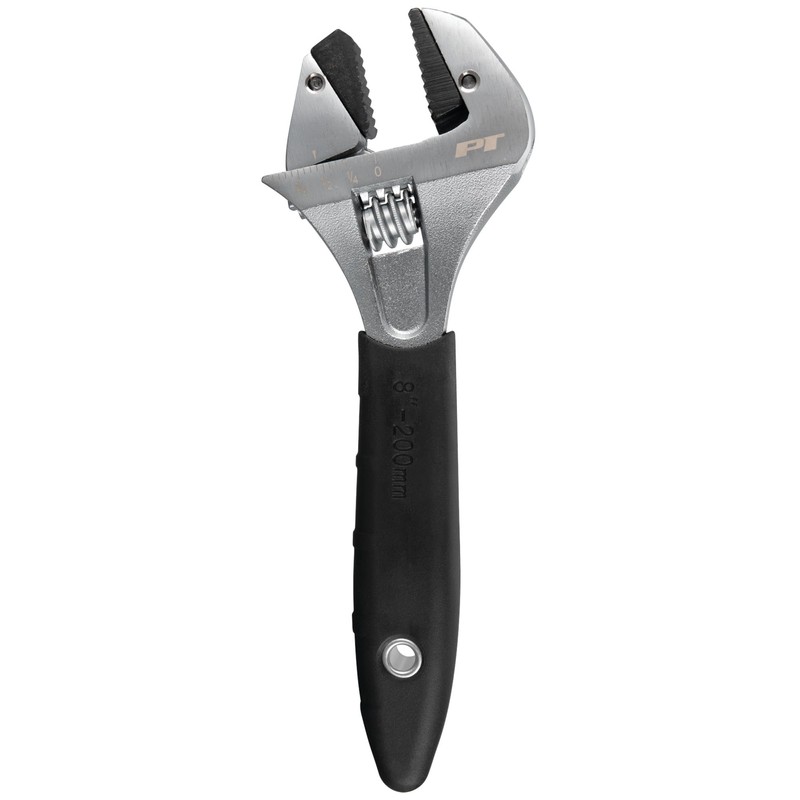 Performance Tool W30625 8 In. Ratcheting Adjustable Wrench - Sliding