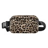Leopard Print Fanny Pack for Men Women Belt Bag Fashion