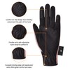 ChinFun Women's Horse Riding Gloves Stretchable Equestrian Gloves Breathable Horseback