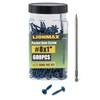 LIONMAX Pocket Hole Screws 1 Inch, 600 PCS Exterior Pocket