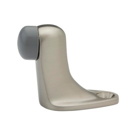 Baldwin 4510 2 Inch Solid Brass Floor Mounted Door Stop - Satin Nickel