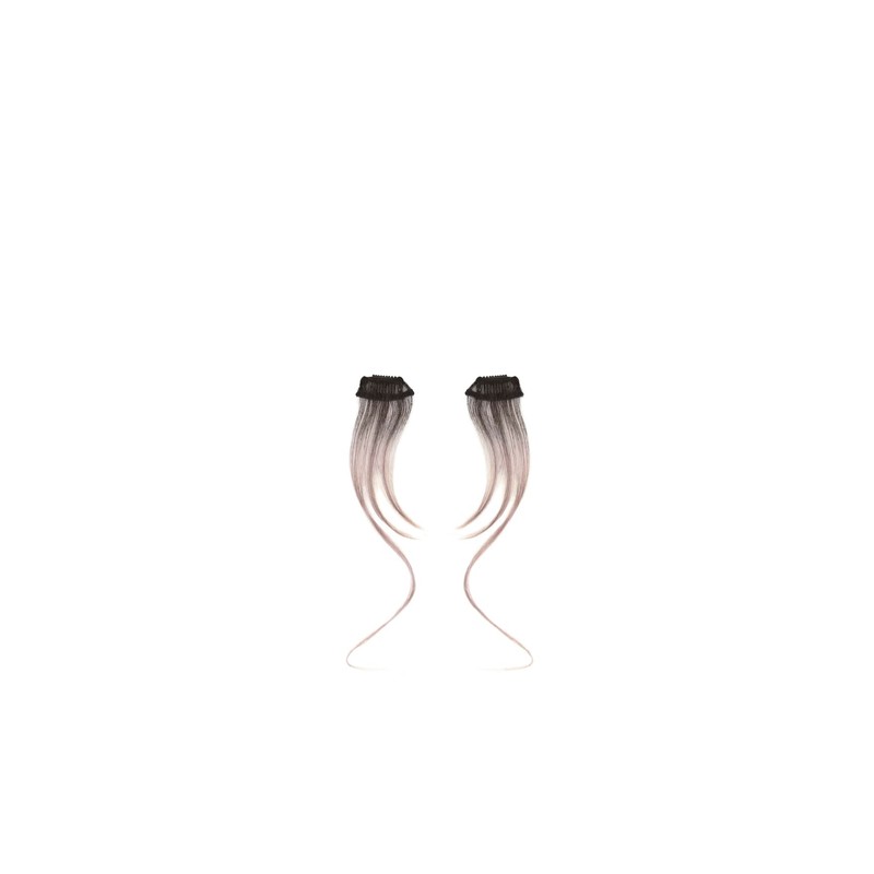 Priscilla Easy Inner Extension Heat Resistant Black x Gray Lavender