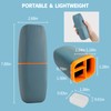 GQZ Travel Toothbrush Container Case, Portable Toothbrush Holder, High-Capacity Multifunction
