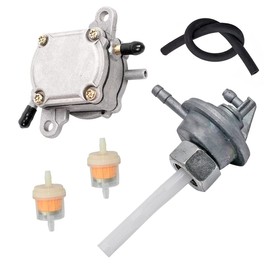 Cylinman Gas Fuel Switch Pump Valve Petcock Fit for GY6 50cc 60cc 80cc 125cc 150cc ATV Go Kart Moped Scooter With GY6 Fuel Pump