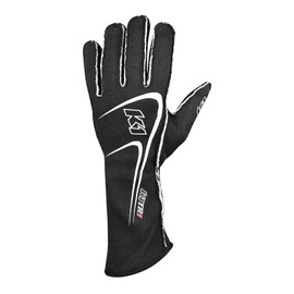 K1 RACEGEAR Glove Track1 Black Large SFI 5
