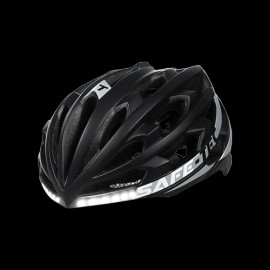 MOON US in Stock Safe-tec New Bicycle Helmet Lighting Speaker Brake BT Multi-color Smart Helmet USB Rechargeable Led  Bike HelmetColor: Black, Size: L