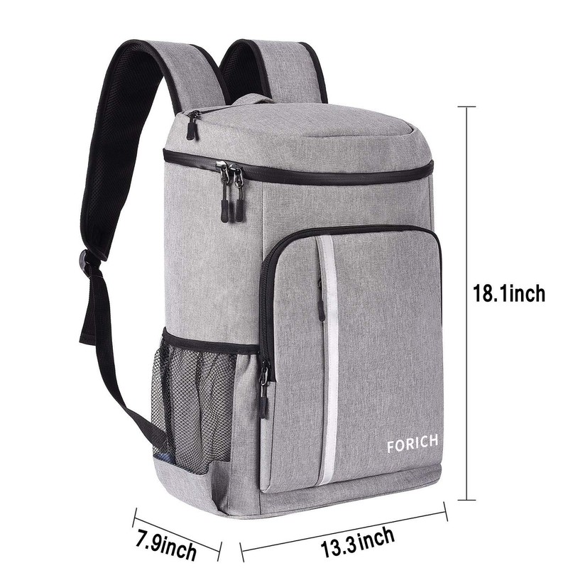 FORICH Backpack Cooler Leakproof Insulated Waterproof Backpack Cooler Bag, Lightweight